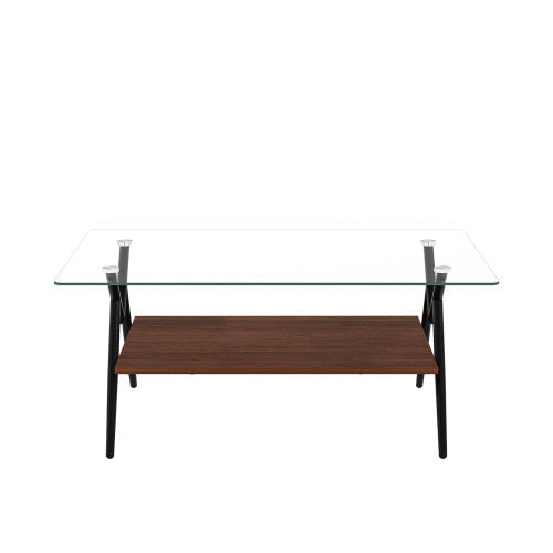 Rectangular Glass Coffee Table