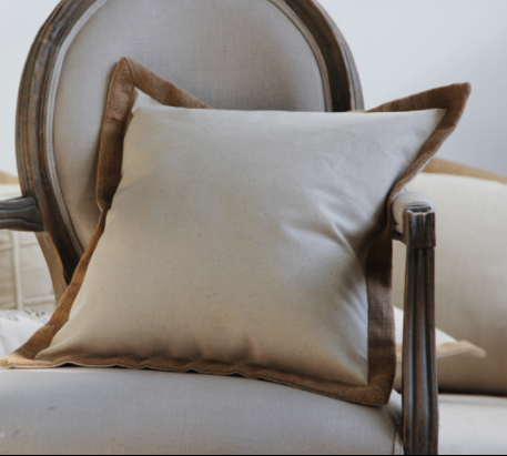 Linen Elegant Sofa Cushion Cover