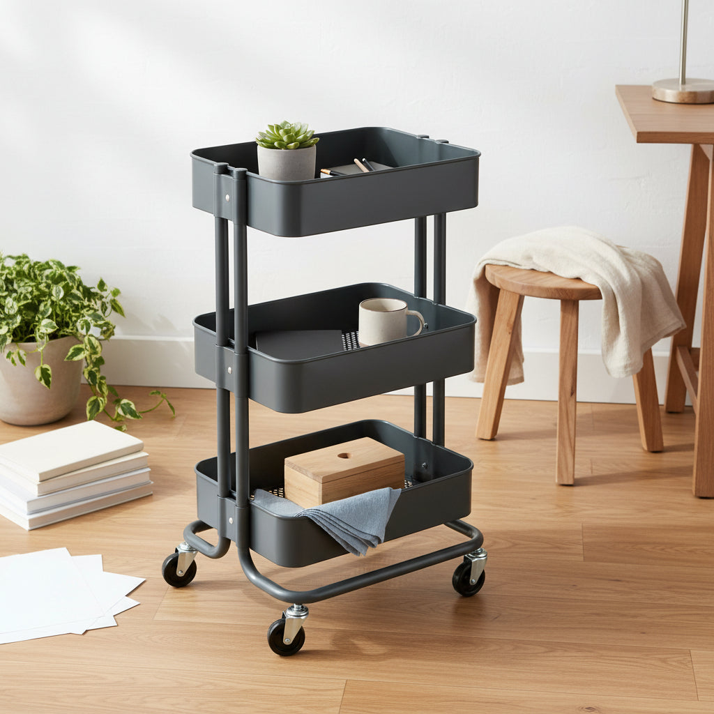 3-Layer Kitchen Cart Storage Rack