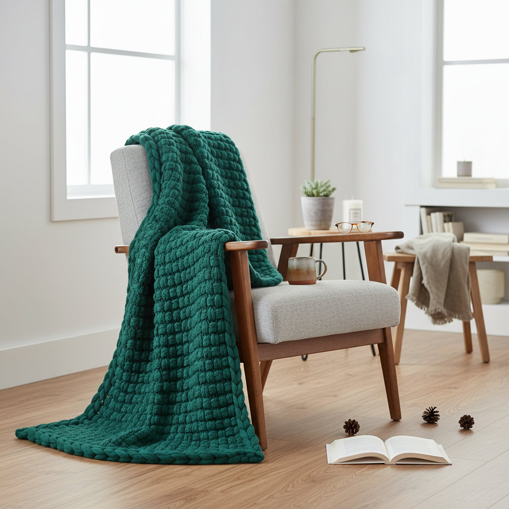 Flannel Plaid Throw Blanket