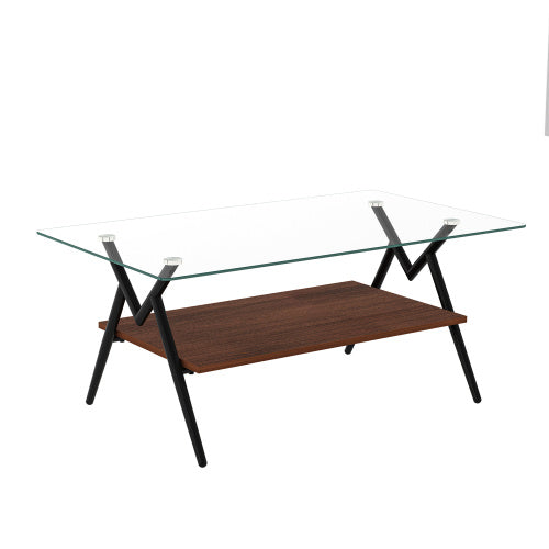 Rectangular Glass Coffee Table