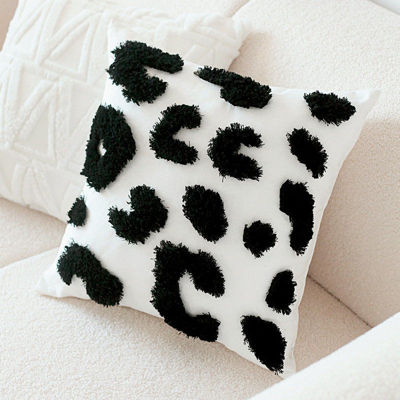 Retro Luxury Checkerboard Sofa Cushion