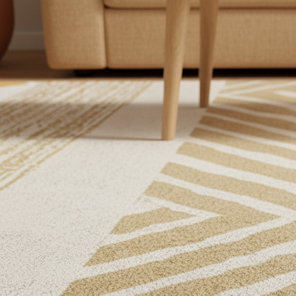 Cashmere-Feel Non-Slip Area Rug