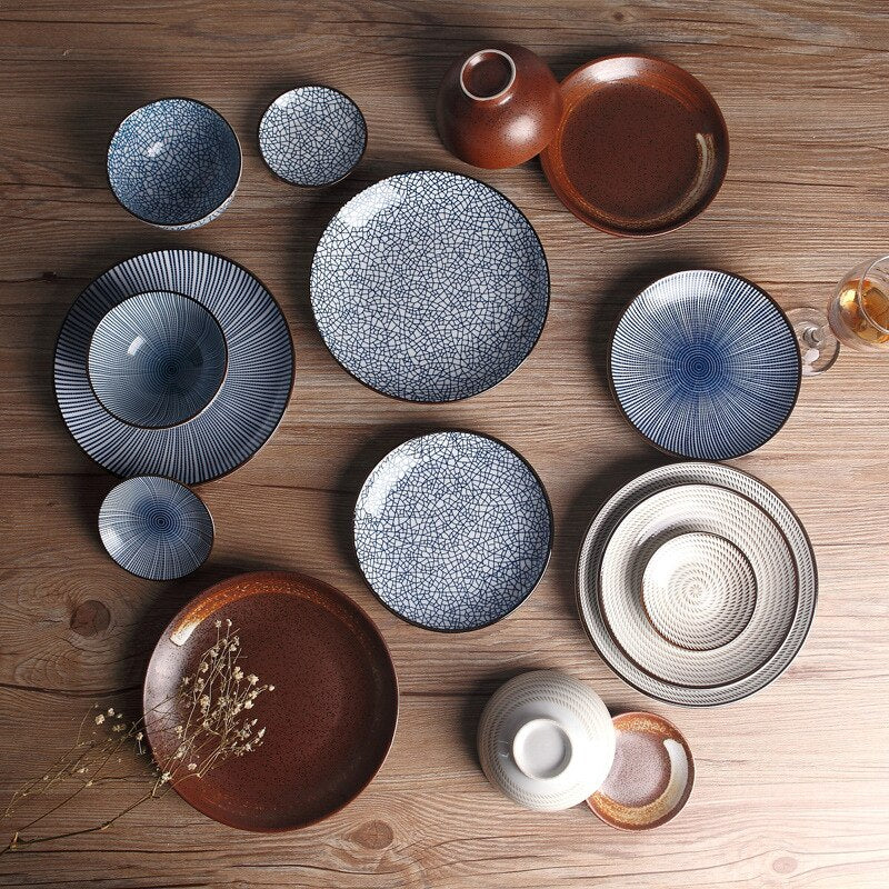 Japanese Ceramic Plates for Sushi