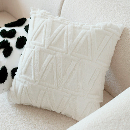 Retro Luxury Checkerboard Sofa Cushion