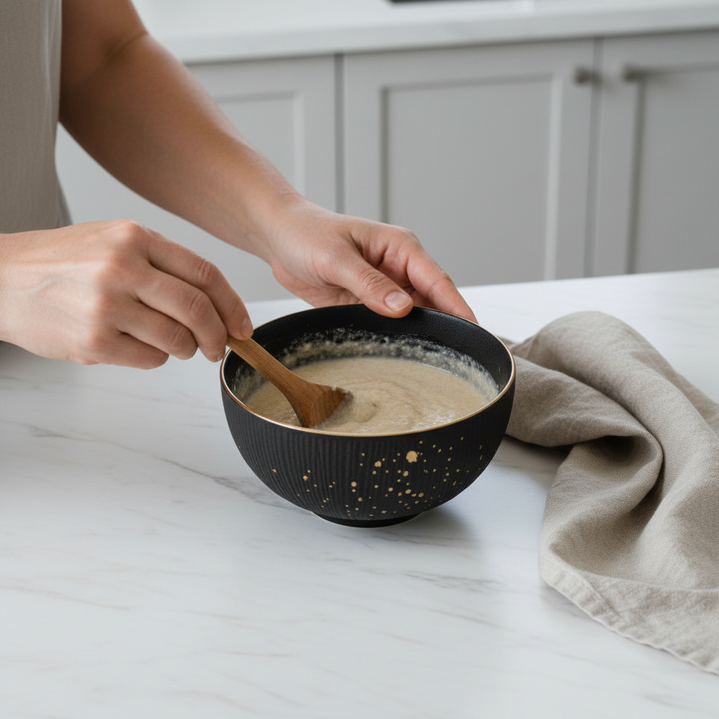 Nordic Black Gold Trim Dinner Plates