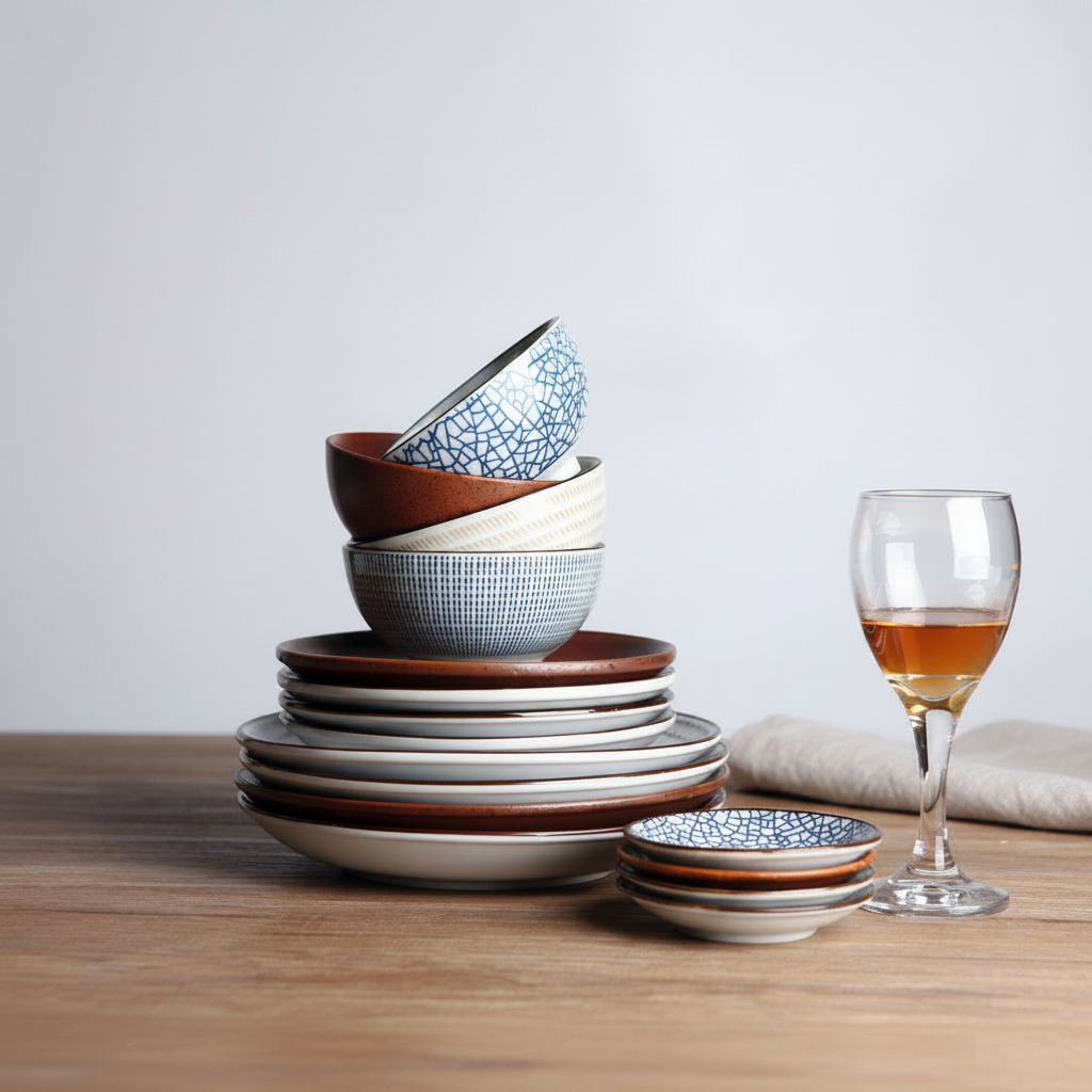 Japanese Ceramic Plates for Sushi