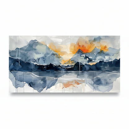 Mountain Landscape Canvas Wall Art