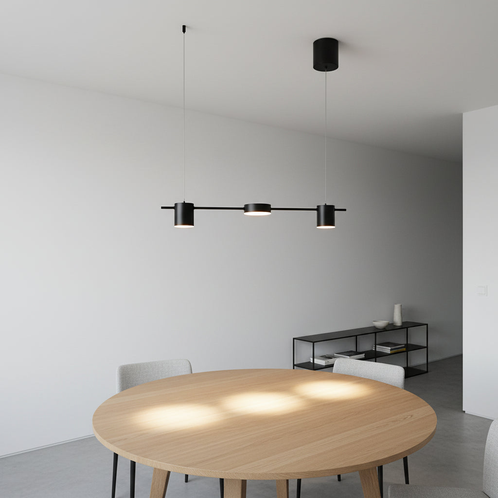 LED Linear Pendant Light Multi-Head