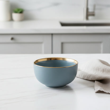 Nordic Gold Trim Ceramic Dinnerware