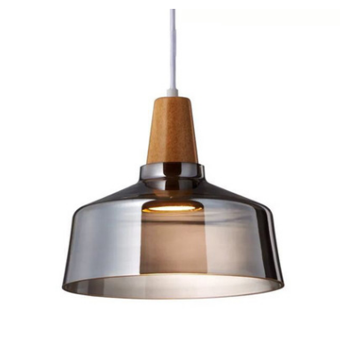Glass Three-Head Pendant Lamp