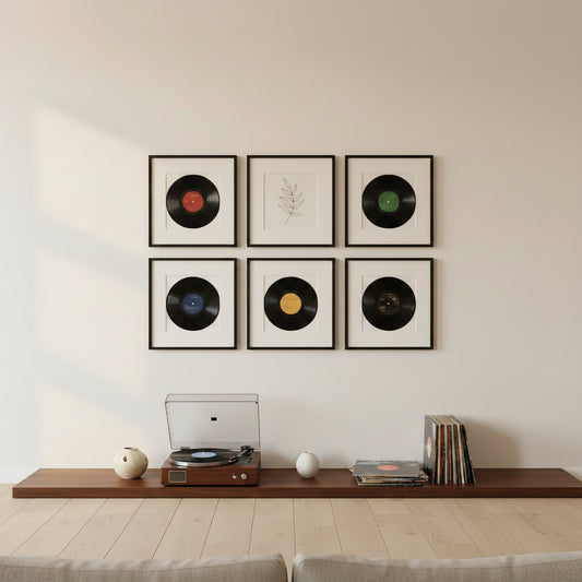 Vinyl Record Frame (Set of 6)