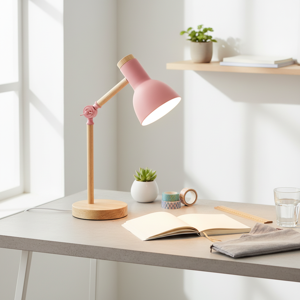 Nordic Wind Down Bedside Lamp