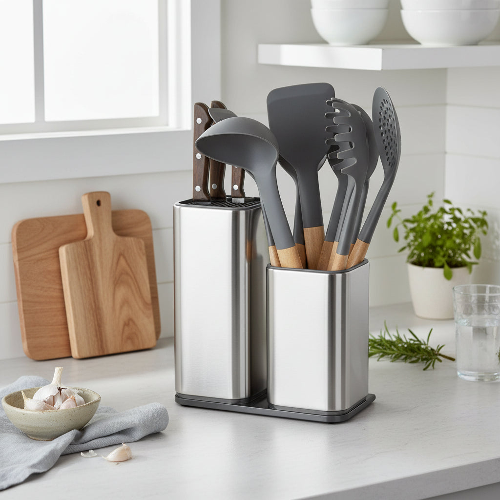 Stainless Steel Kitchen Knife Holder