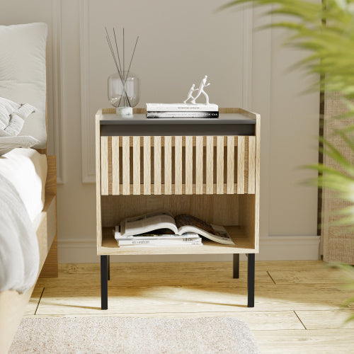 Modern Bedside Table Set of 2