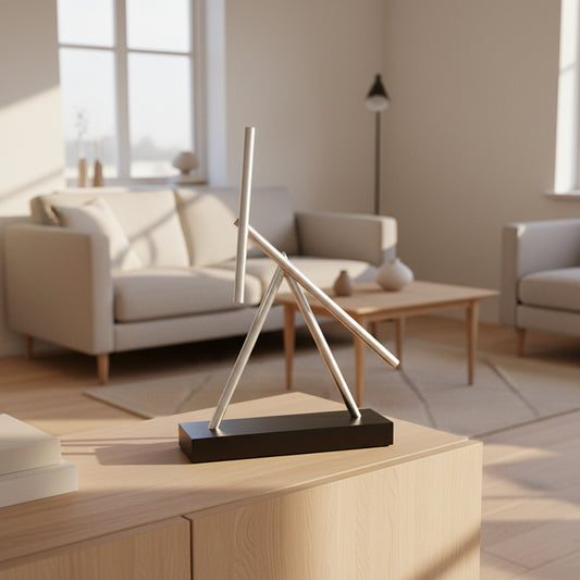 Swinging Sticks Kinetic Sculpture