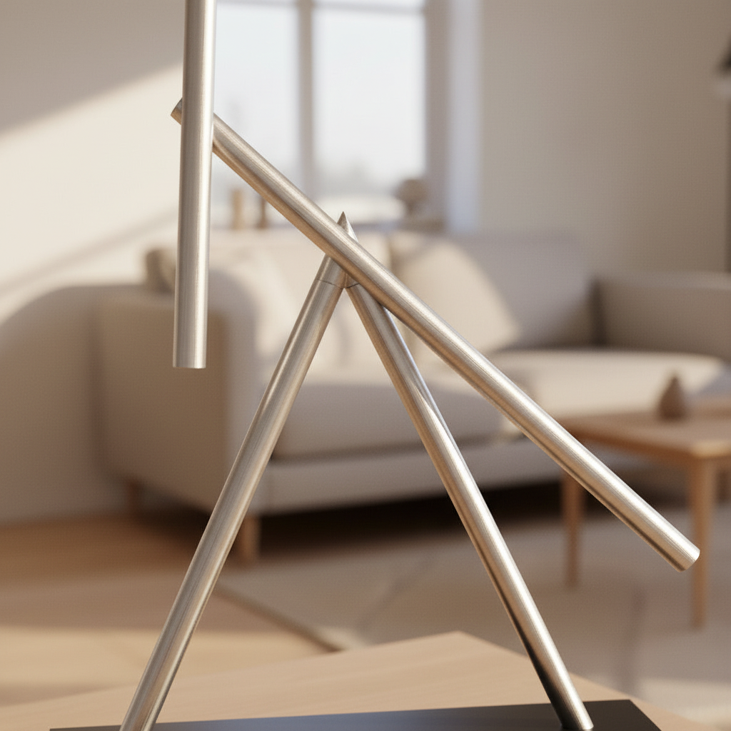 Swinging Sticks Kinetic Sculpture