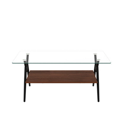 Rectangular Glass Coffee Table