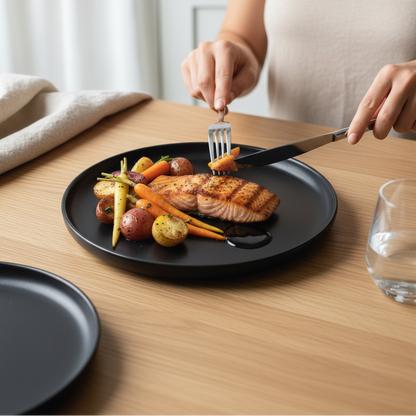 Ceramic Steak Dinner Plates