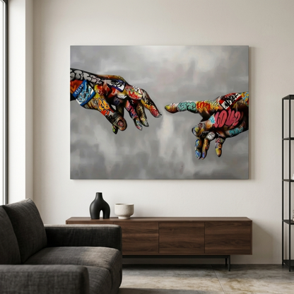 Graffiti Canvas Wall Art Poster