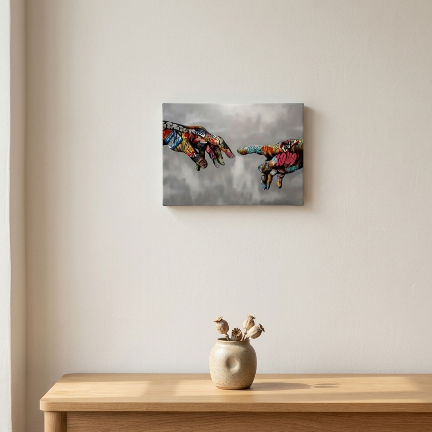 Graffiti Canvas Wall Art Poster