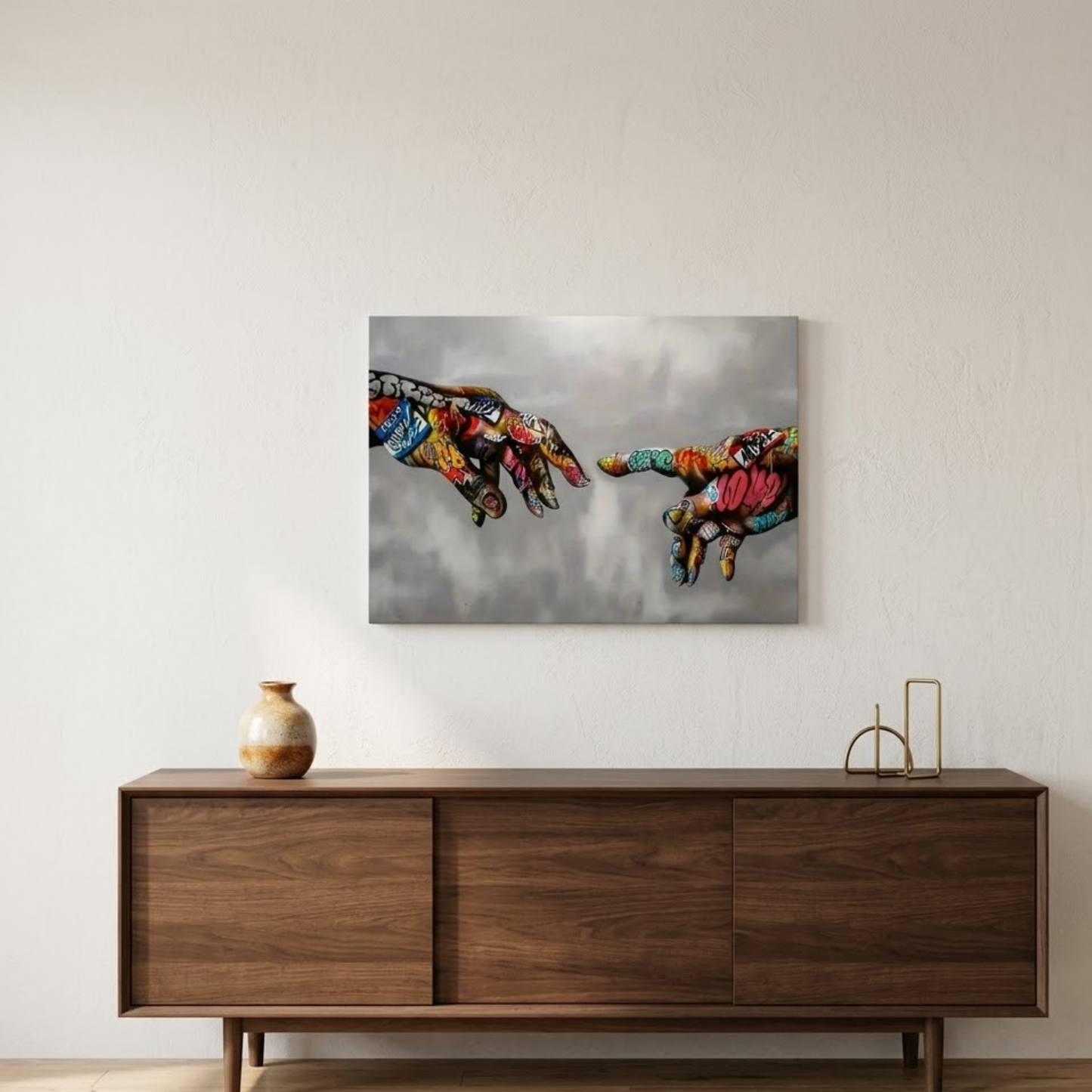 Graffiti Canvas Wall Art Poster