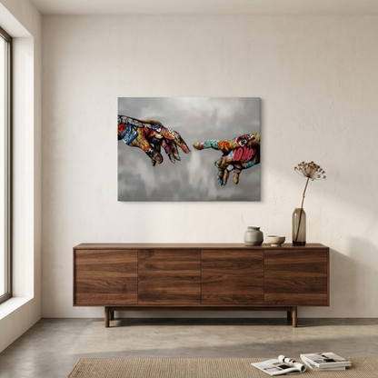 Graffiti Canvas Wall Art Poster