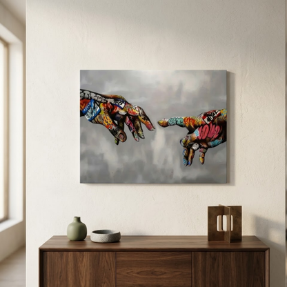Graffiti Canvas Wall Art Poster