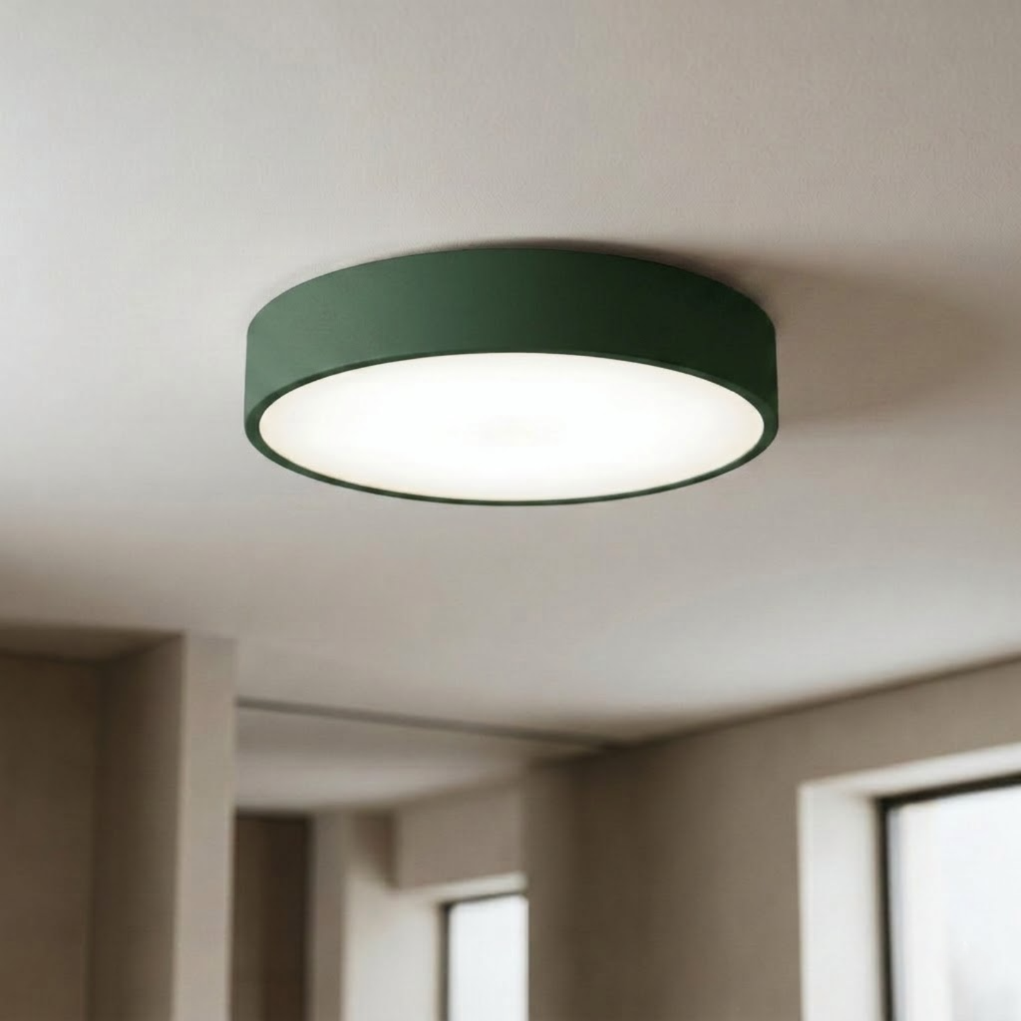 Nordic Coloured Ceiling Light