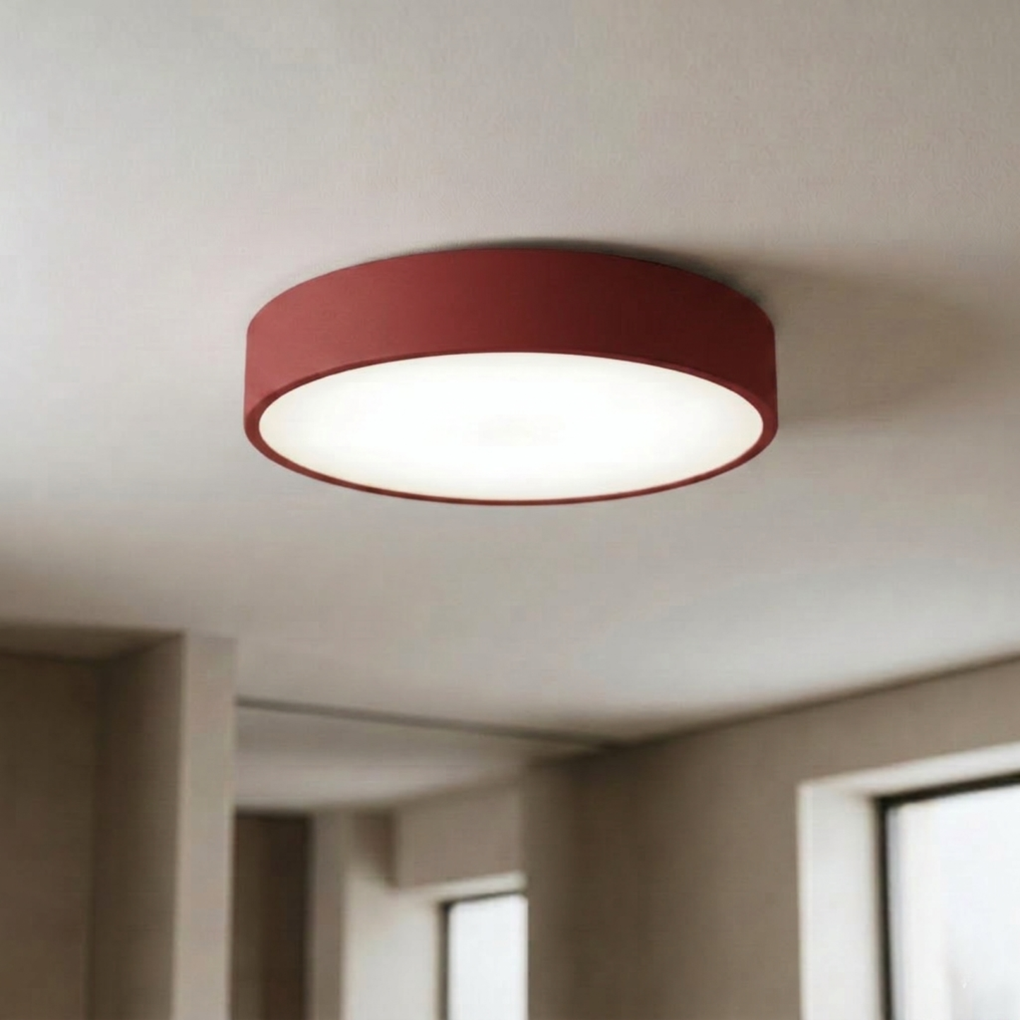 Nordic Coloured Ceiling Light