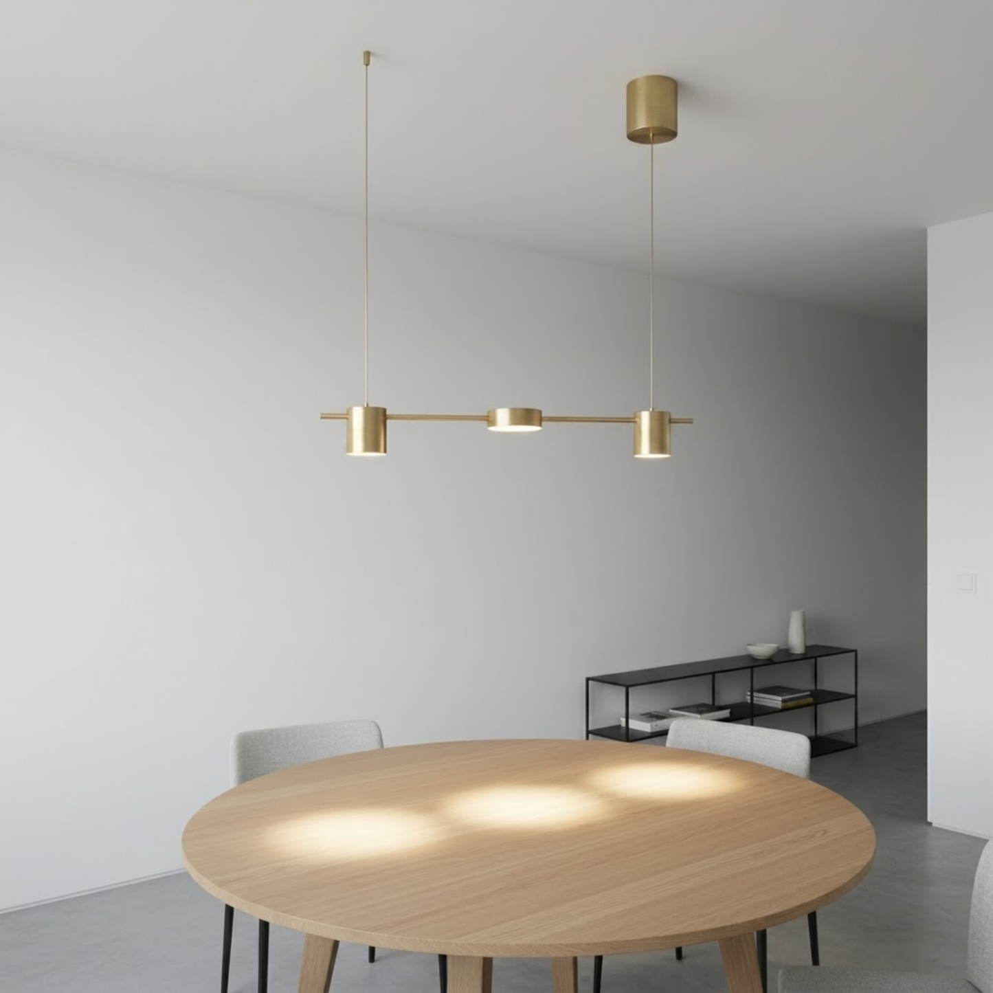 LED Linear Pendant Light Multi-Head