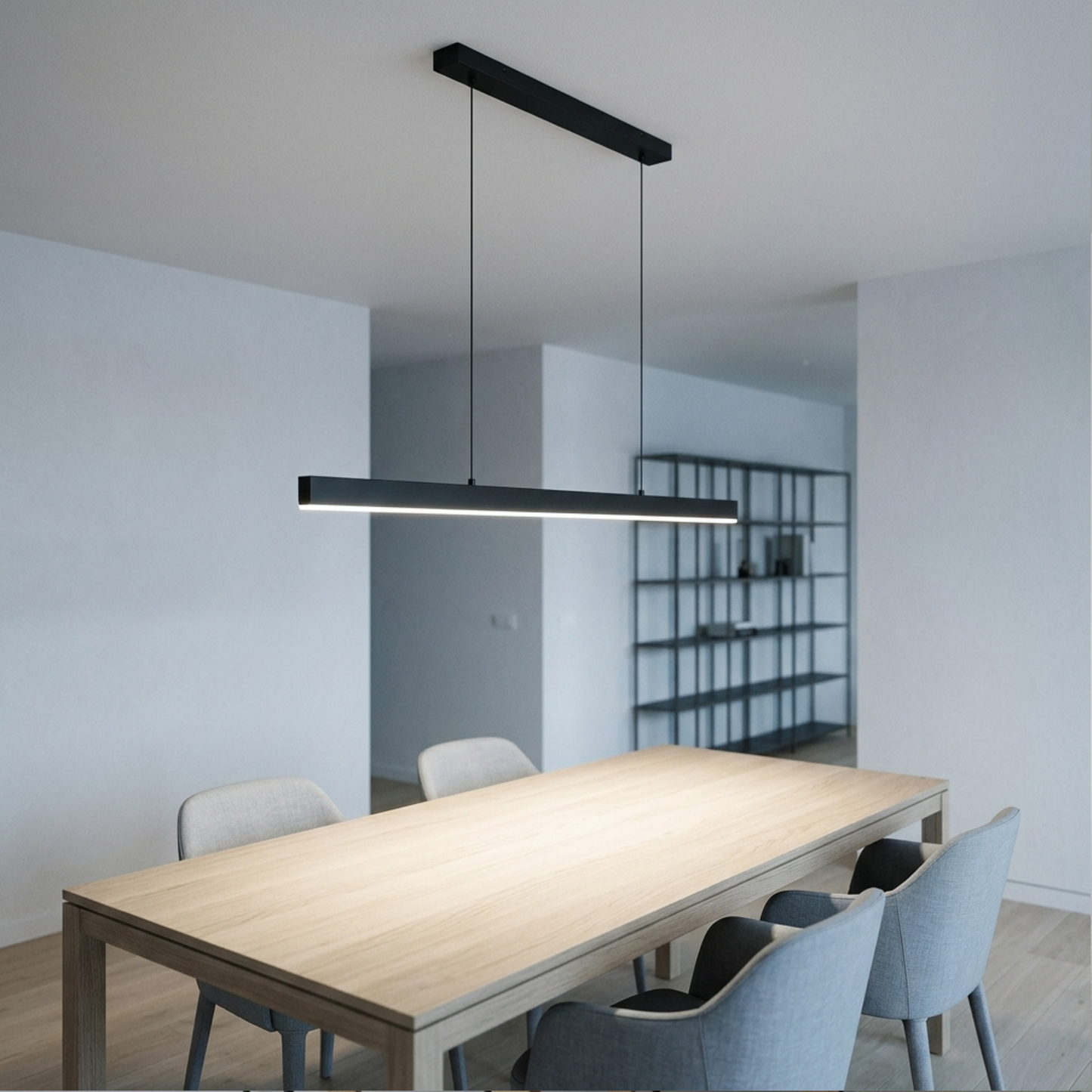 Nordic Long Iron Pendant Light