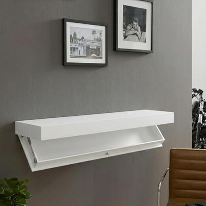 Wall-Mounted Wine Rack Shelf