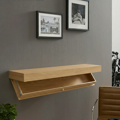 Wall-Mounted Wine Rack Shelf