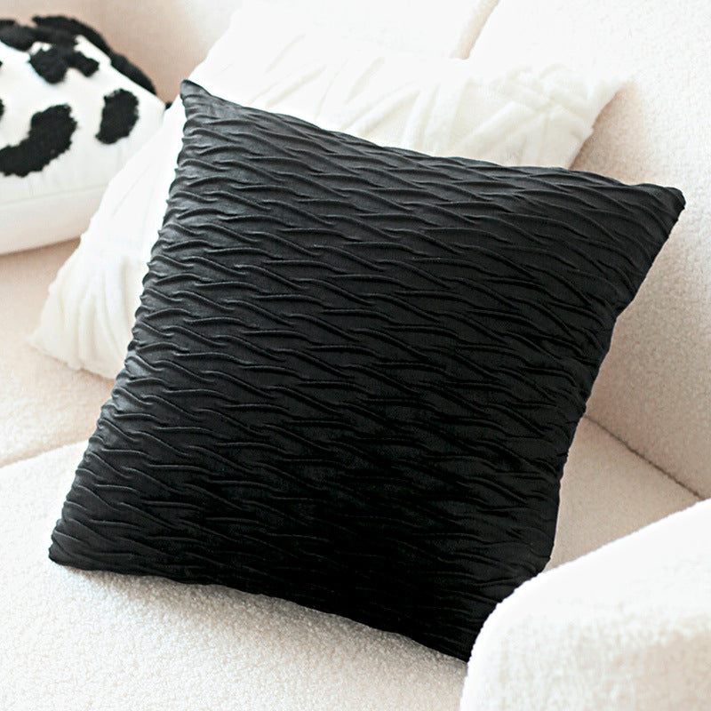 Retro Luxury Checkerboard Sofa Cushion