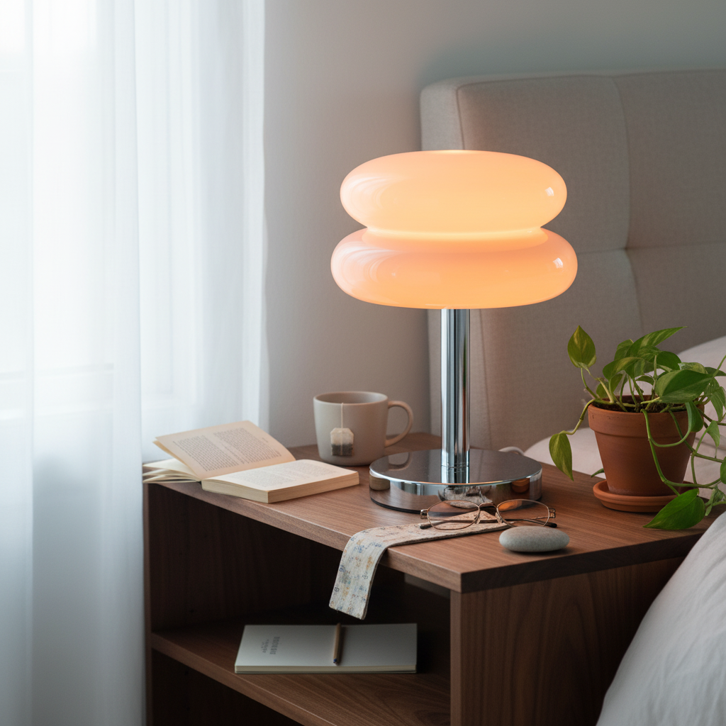 Egg Tart Decorative Bedroom Lamp