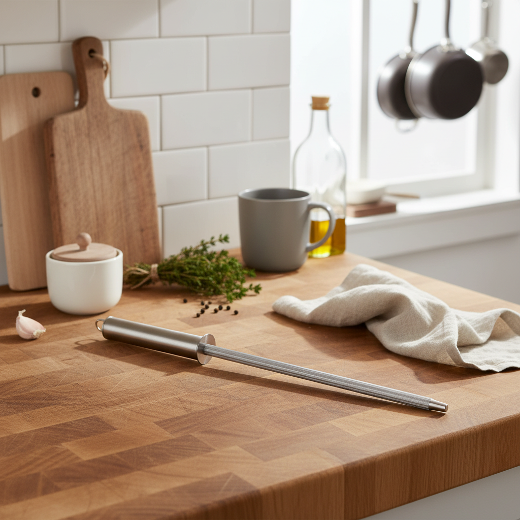 Kitchen Knife Sharpening Stick