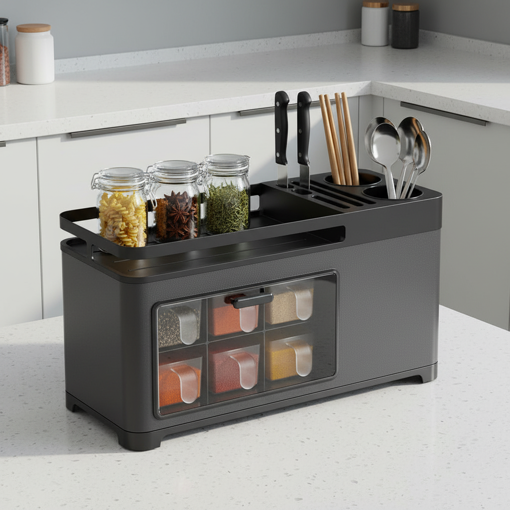 Multifunctional Kitchen Shelf Storage Box