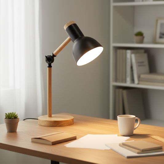 Nordic Wind Down Bedside Lamp