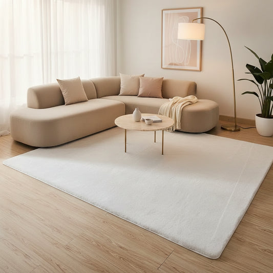 Faux Fur Plush Area Rug