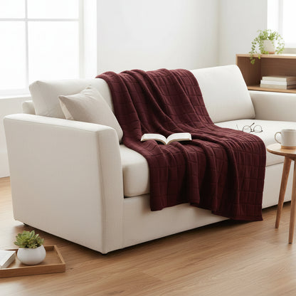 Flannel Plaid Throw Blanket