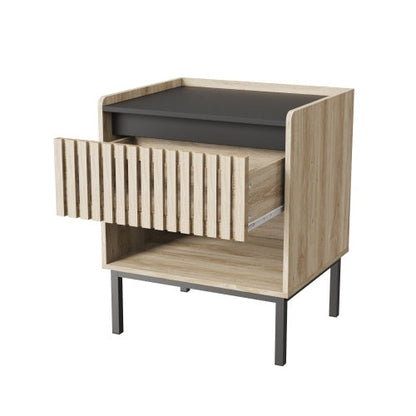 Modern Bedside Table Set of 2