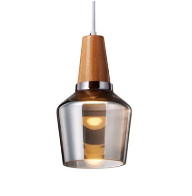 Glass Three-Head Pendant Lamp