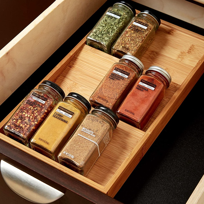 Stylish Wooden Kitchen Serving Tray