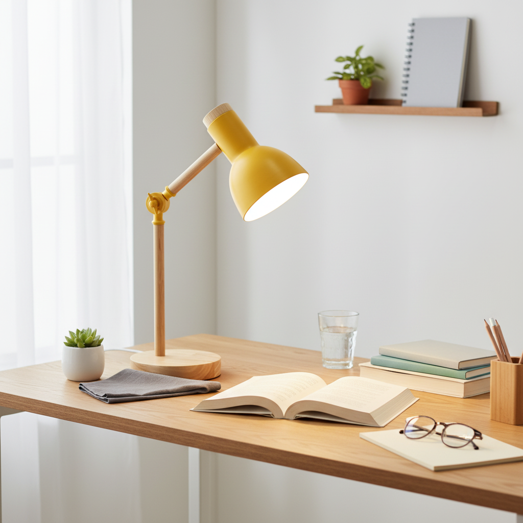 Nordic Wind Down Bedside Lamp