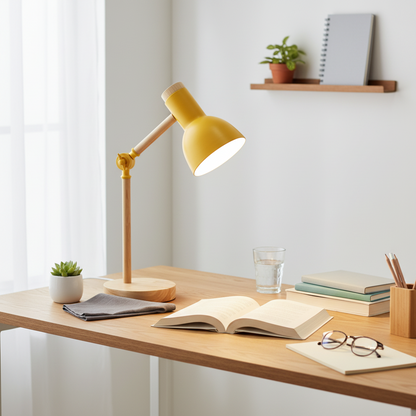 Nordic Wind Down Bedside Lamp