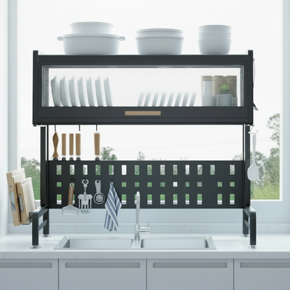 Retractable Kitchen Dish Drain Rack