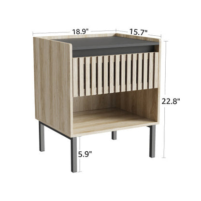 Modern Bedside Table Set of 2